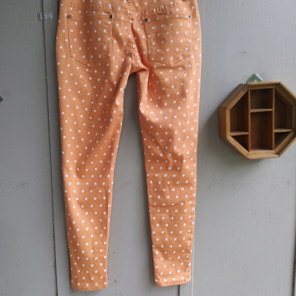 Cute Polka Dot Jean Pants - Picture 2 of 3